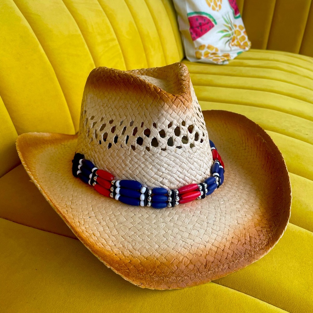 American flag cowboy hat